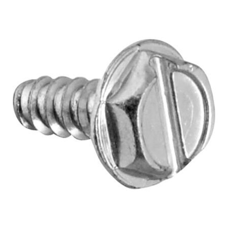 Allpoints Allpoints 2491072 Screw, 6-20Thdx3/8"L, Zinc For Amana-Litton 2491072